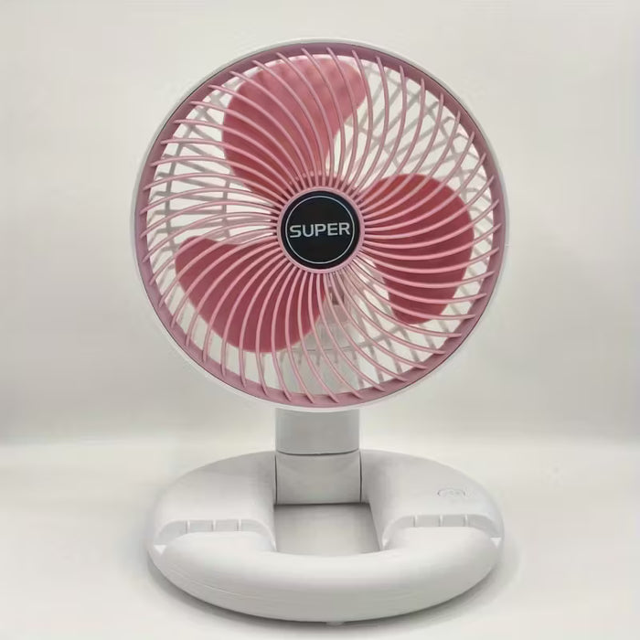 Battery Powered Camping Fan - 20H Max Cooling, Rechargeable Battery Operated Osc