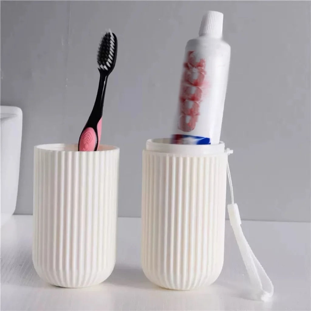 Portable Toothpaste Toothbrush Protect Holder Case Travel Camping Storage Box Pr