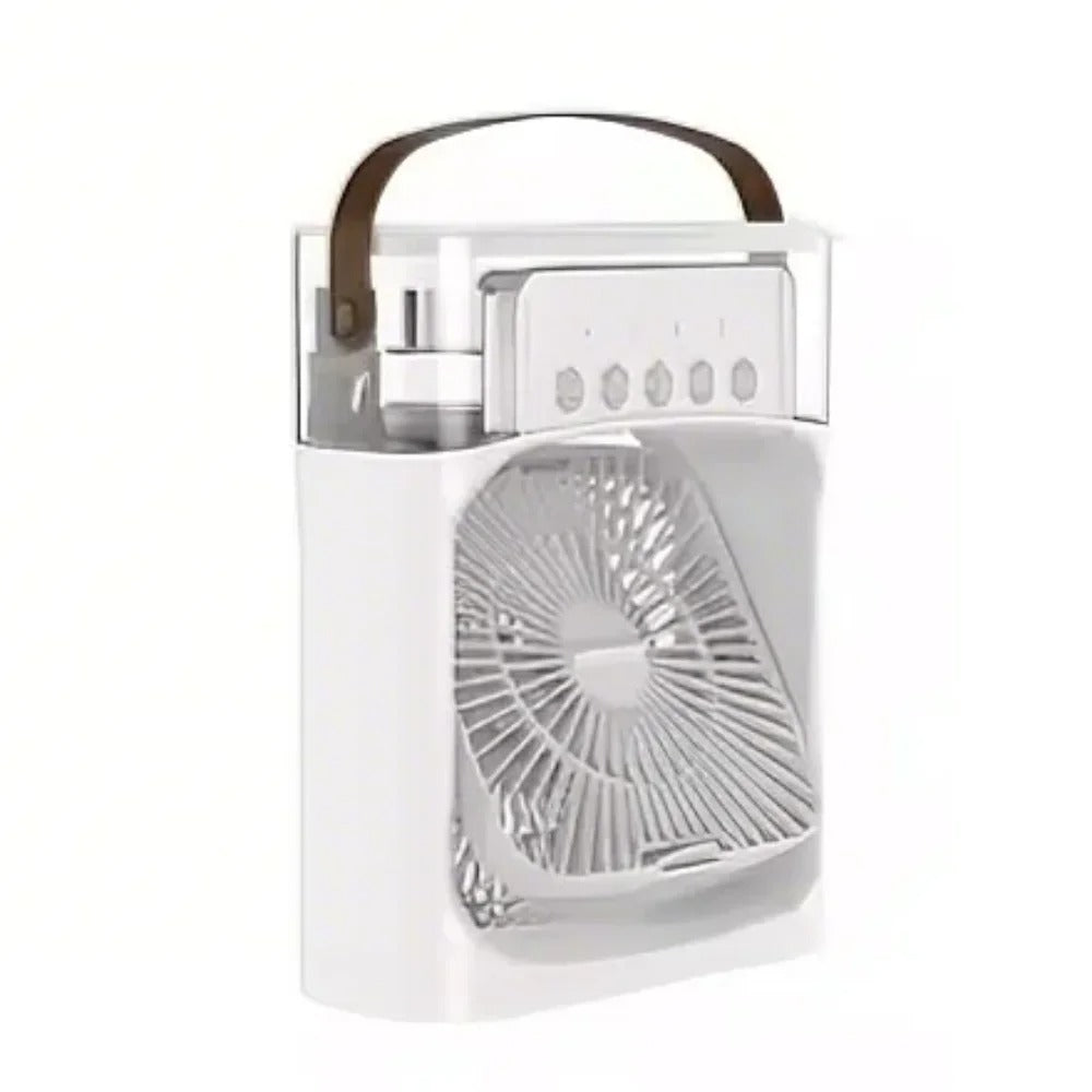 3 In 1 New Fan Air Conditioner Household Small Cooler LED Night Light Portable
